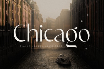 Chicago - Classy Luxury Logo Font