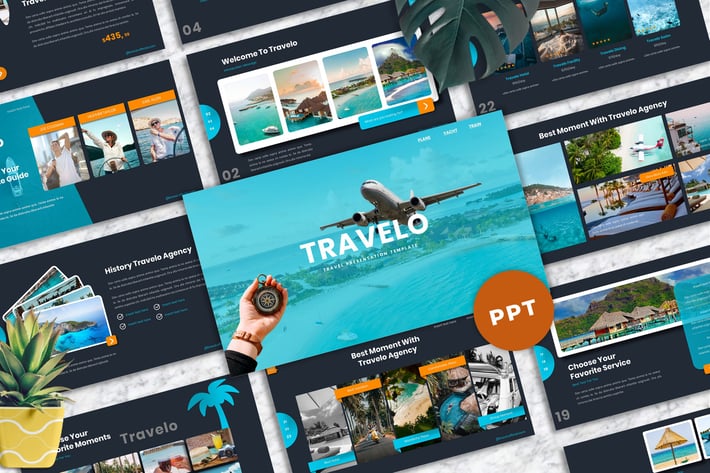 Travelo - Travel Powerpoint Templates