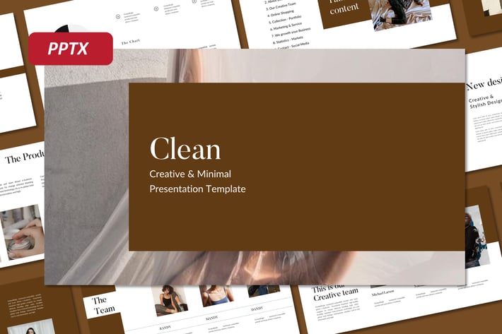 Clean Creative & Minimal Powerpoint