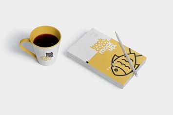 Realistic Book Cover Mockups
