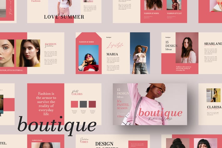 Boutique Keynote Template