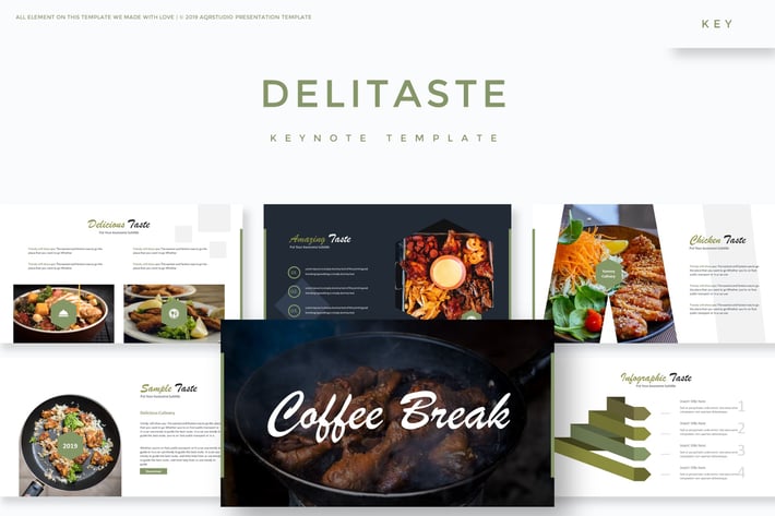Delitaste - Keynote Template