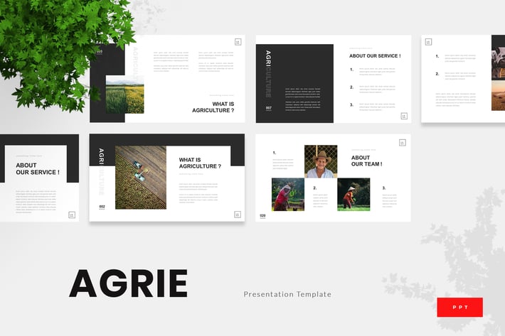 Agrie - Agriculture Powerpoint Template