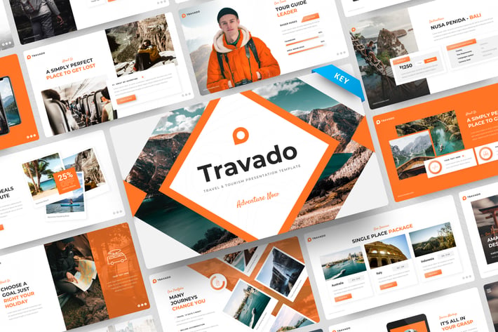 Travado - Travel & Tourism Keynote Template