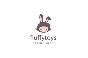 Fluffy Toys Logo Template