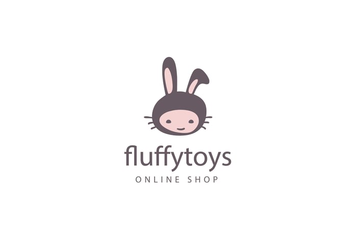 Fluffy Toys Logo Template
