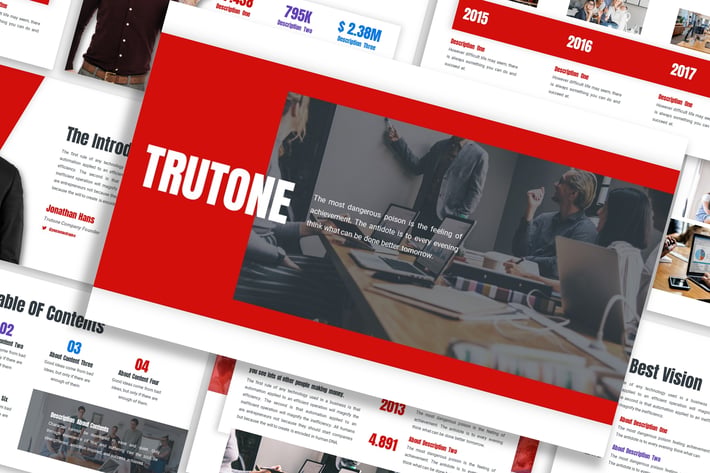 Trutone - Business Template Prensentation