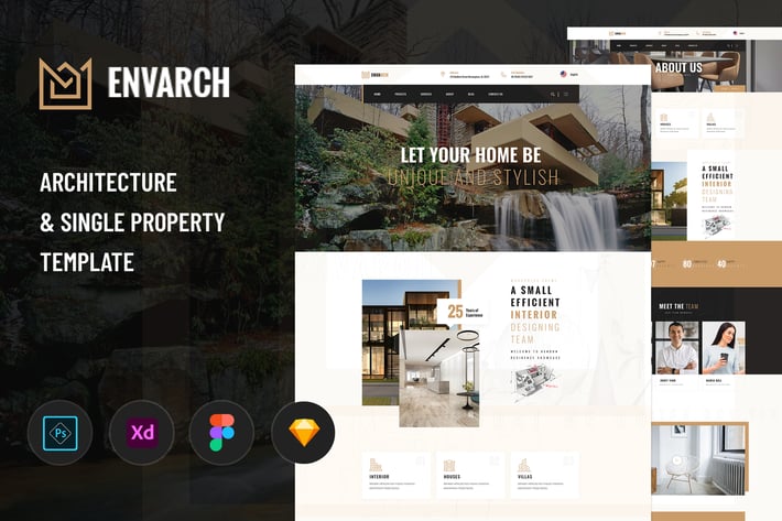 EnvArch - Architecture & Single Property Template