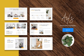 Arts - Interior Keynote Presentation Template