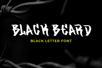 Black Beard - Black Letter Font