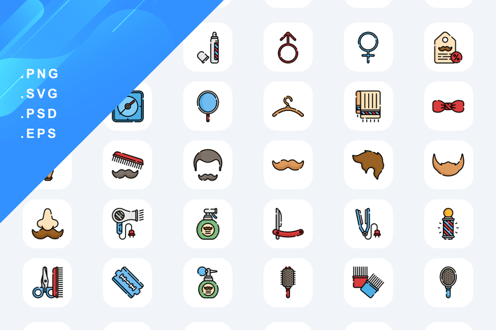 Barber Shop Icons