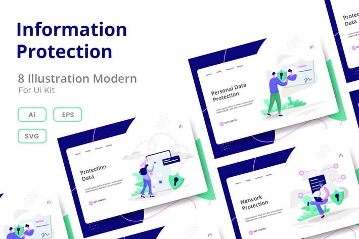 Information data Protection for website business