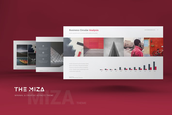 MIZA Minimal & Business Template (Keynote)