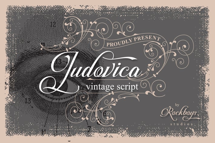 Ludovica - Vintage Script