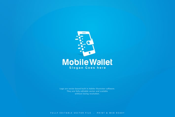 Digital Mobile Wallet Logo