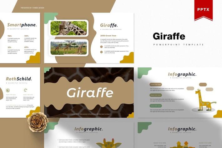 Giraffe | Powerpoint Template