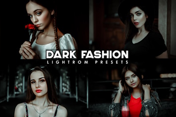 Dark - Black Portrait Lightroom Presets