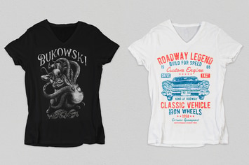 T-Shirt Mock Up Vol 05