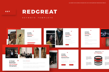 Red Great - Keynote Template