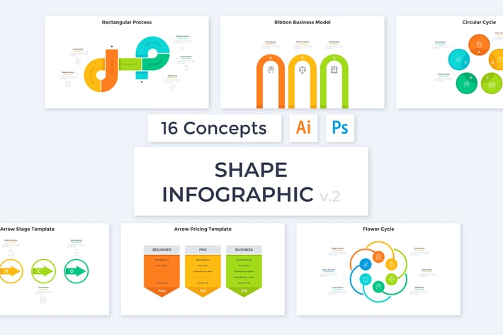Shape Infographic v.2