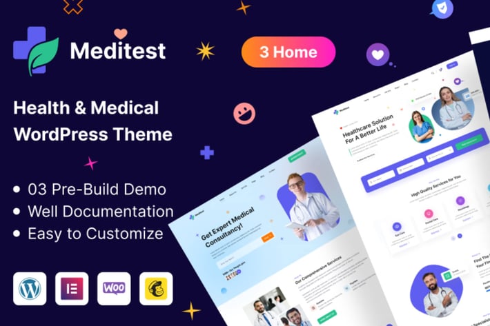 Meditest - Health Care Medical & Hospital Theme 