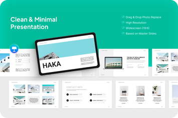 Haca - Clean & Minimal Keynote Presentation