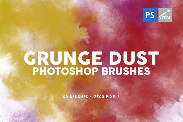 60 Grunge Dust Photoshop Stamp Brushes