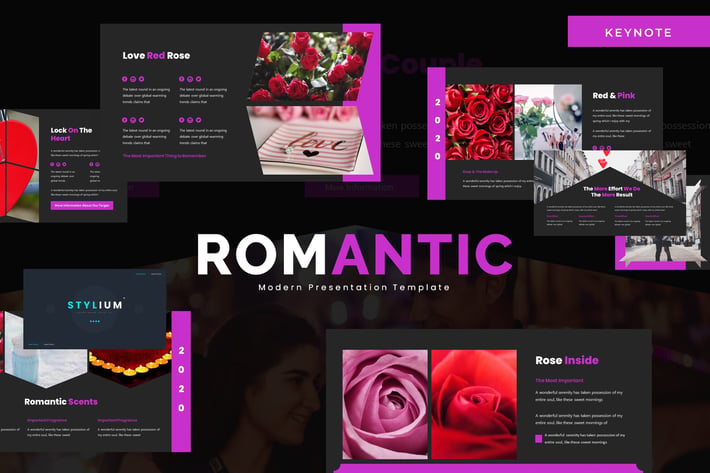 Romantic - Keynote Template