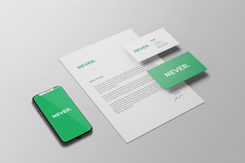Stylish Stationery Mockup
