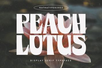 Peach Lotus