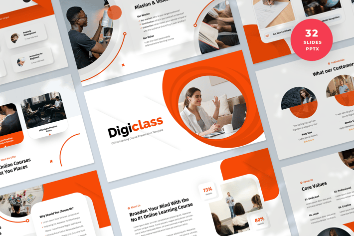 Online Education PowerPoint Template