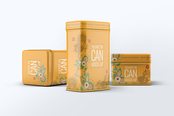 Tin Cans Mock-Up Bundle