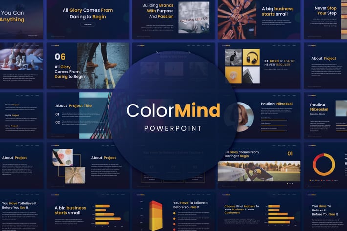 ColorMind Creative Powerpoint Presentation
