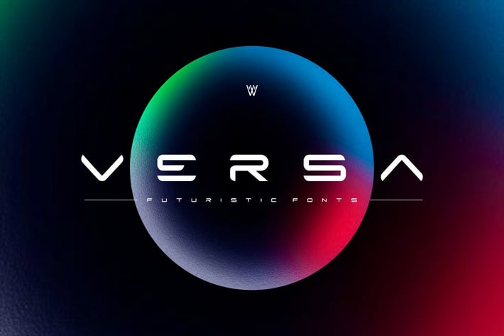 Versa | Futuristic Font