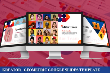 Kreator - Geometric Google Slides Template