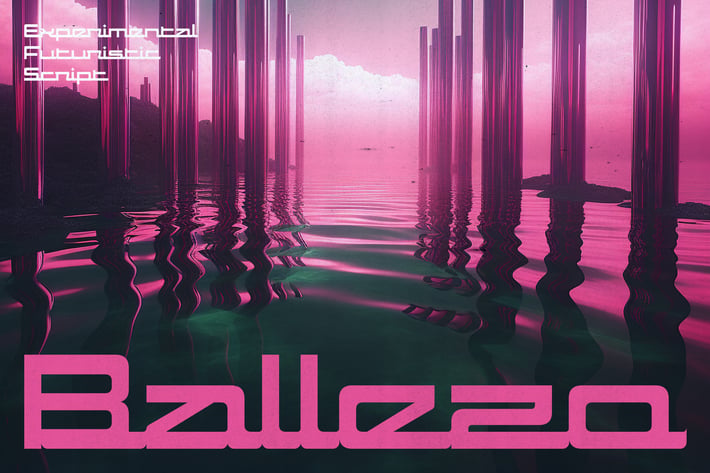 Ballezo - Experimental Script Fonts