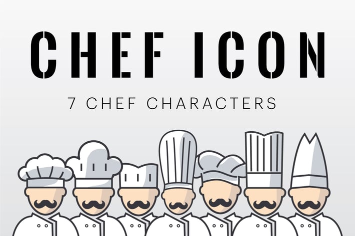 Chef Characters Icon