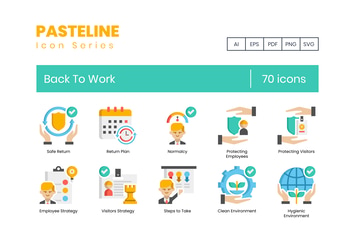 Back To Work Icons