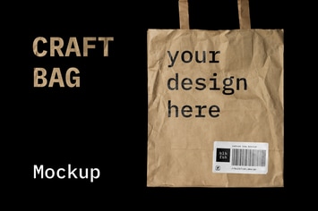 Craft Bag Mockup