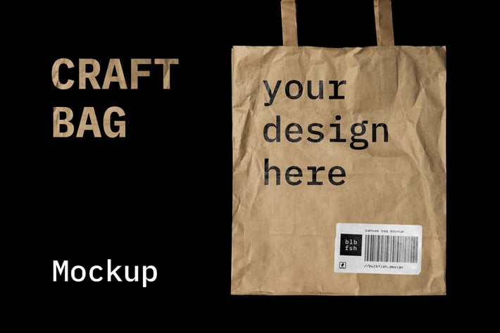 Craft Bag Mockup