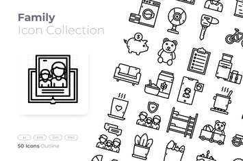 Family Outline Icon