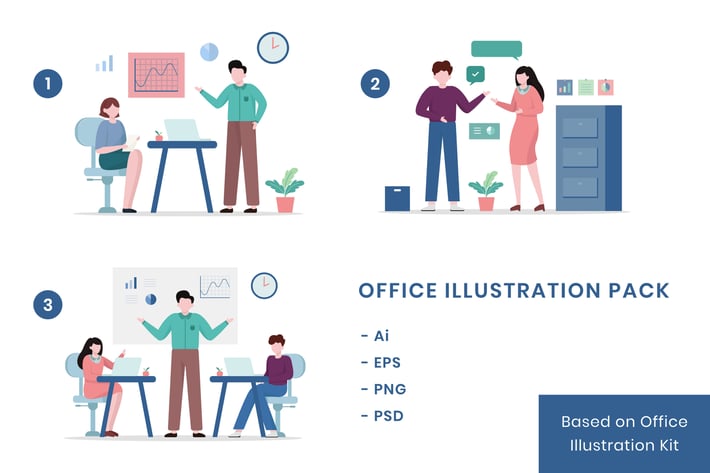 Office - Illustration Pack