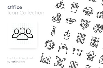 Office Outline Icon