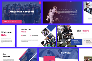 American Football Powerpoint Template
