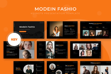 Modein Fashio - Keynote Template
