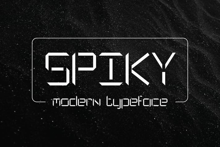 Spiky - Modern Typeface