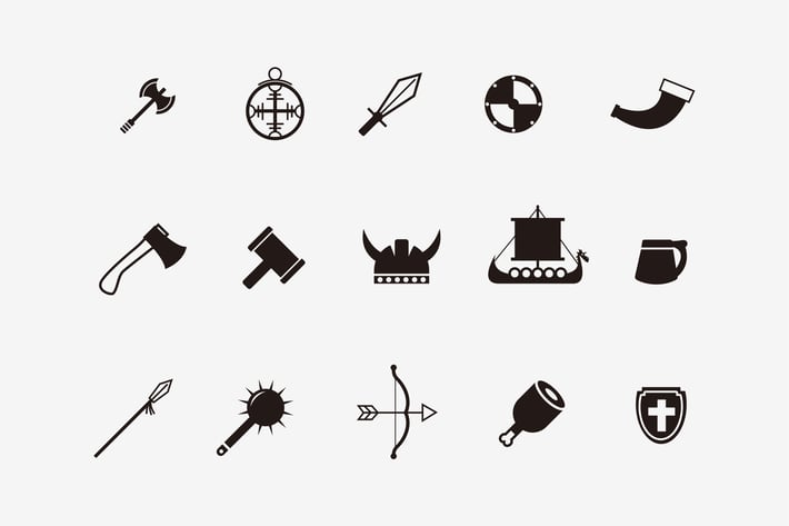 15 Viking Icons and Symbols
