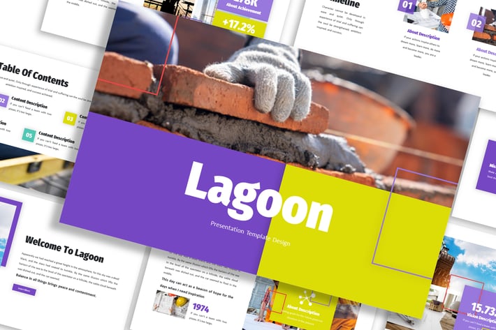 Lagoon - Business Template Prensentation