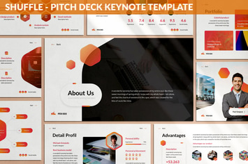 Shuffle - PitchDeck Keynote Template