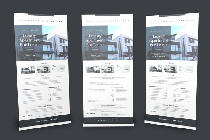 Real Estate Roll Up Banner
